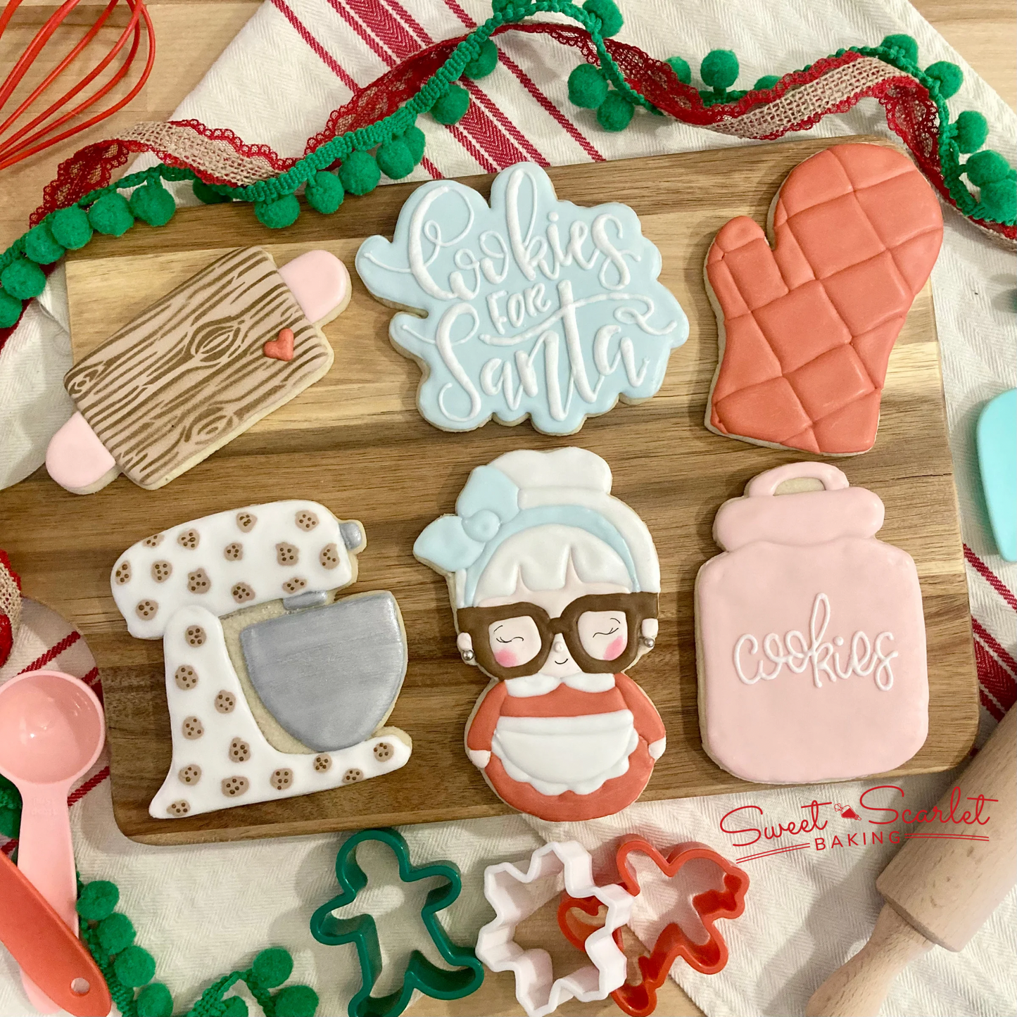 Christmas Adult Intermediate Cookie Class - Sat 12/16 9:30 am