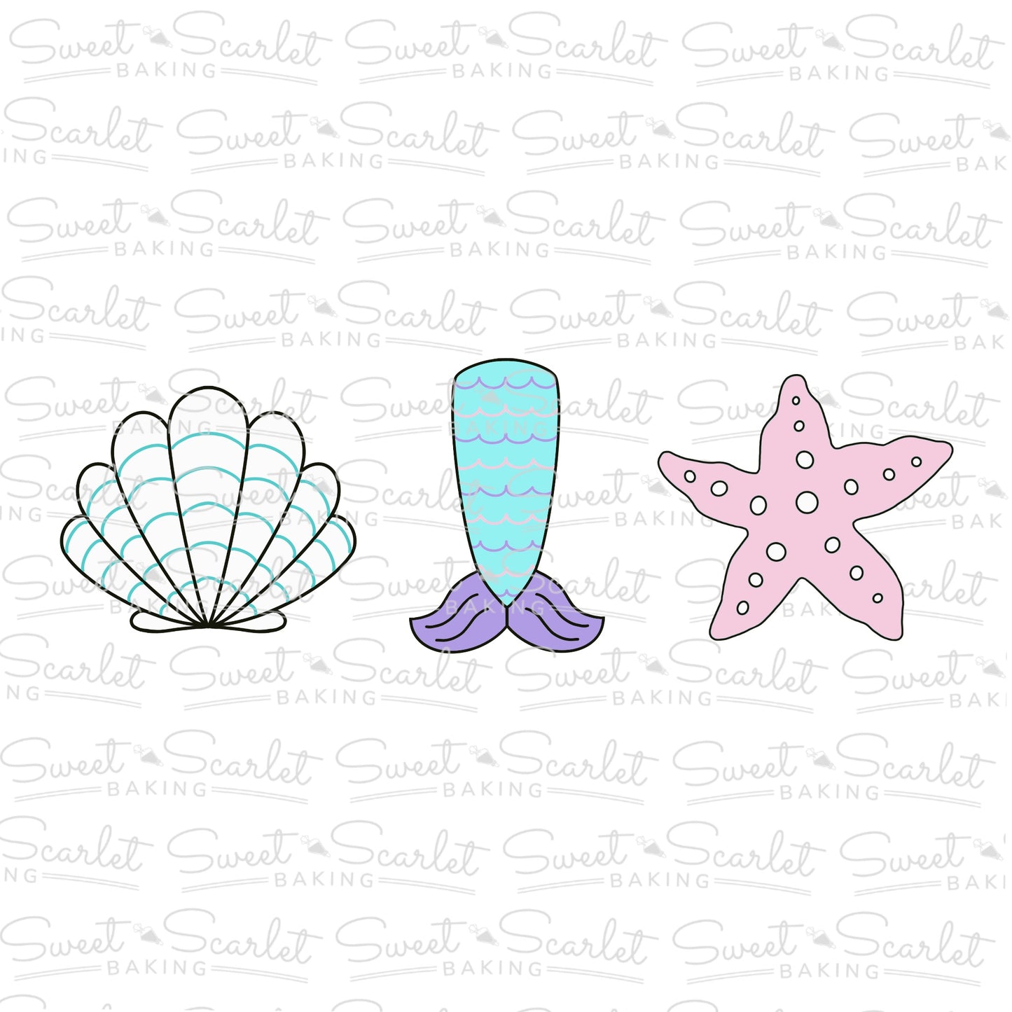 Ocean Kit Cookie Cutter Set