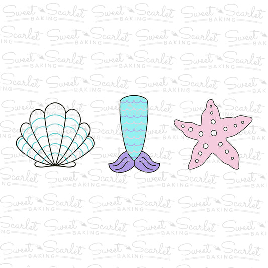 Ocean Kit Cookie Cutter Set