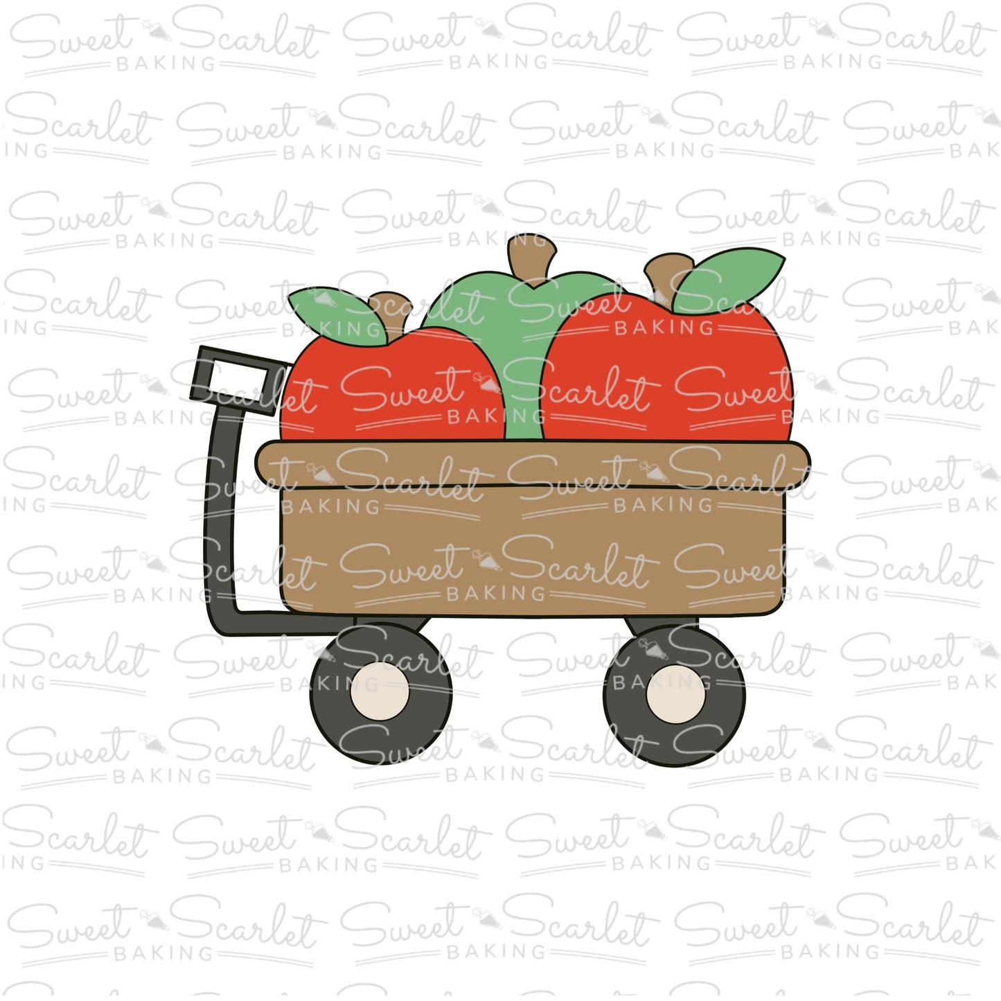 Apple Wagon Cookie Cutter
