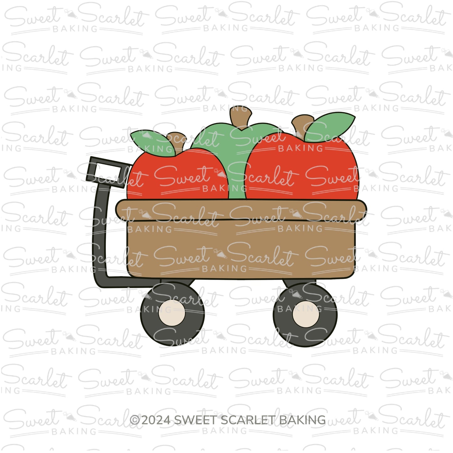 Apple Wagon Cookie Cutter