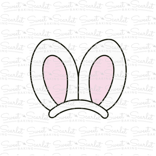 Bunny Ears Cookie Cutter