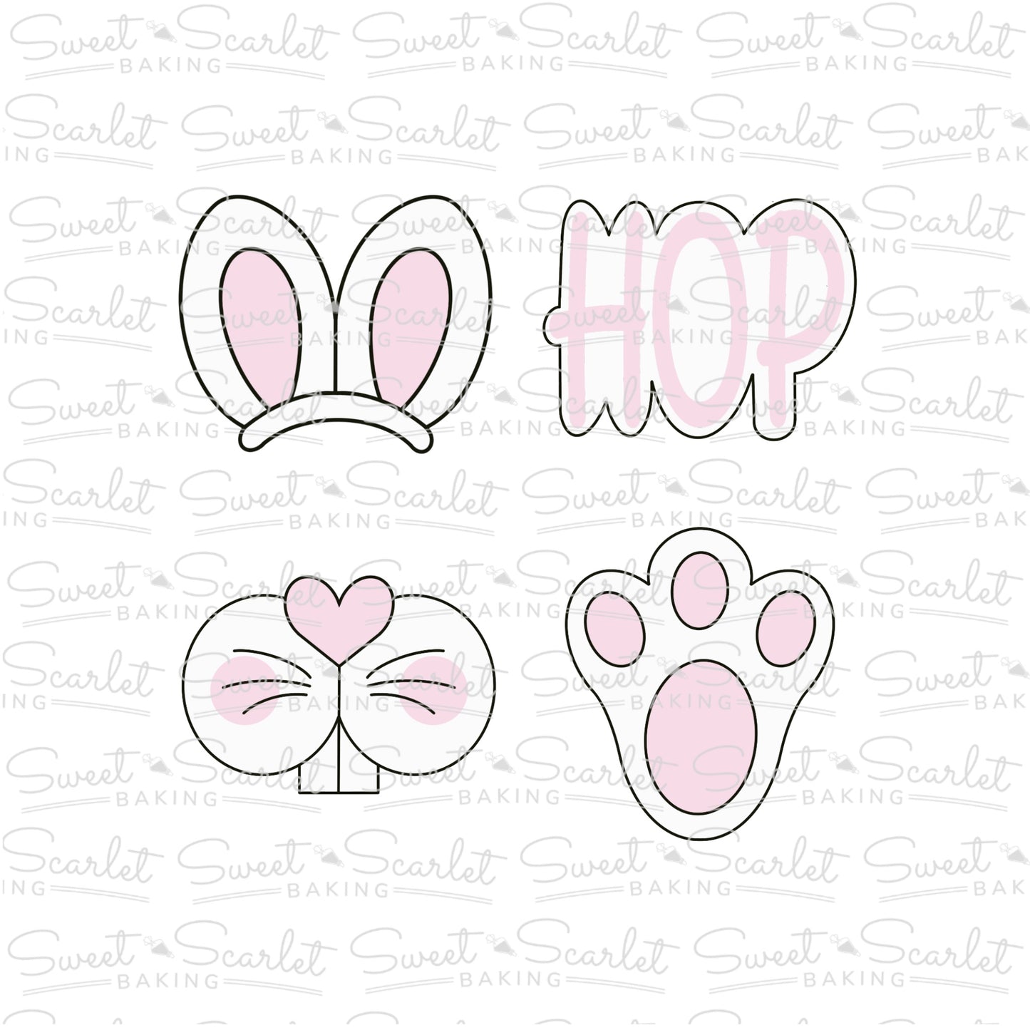 Bunny Nose Cookie Cutter
