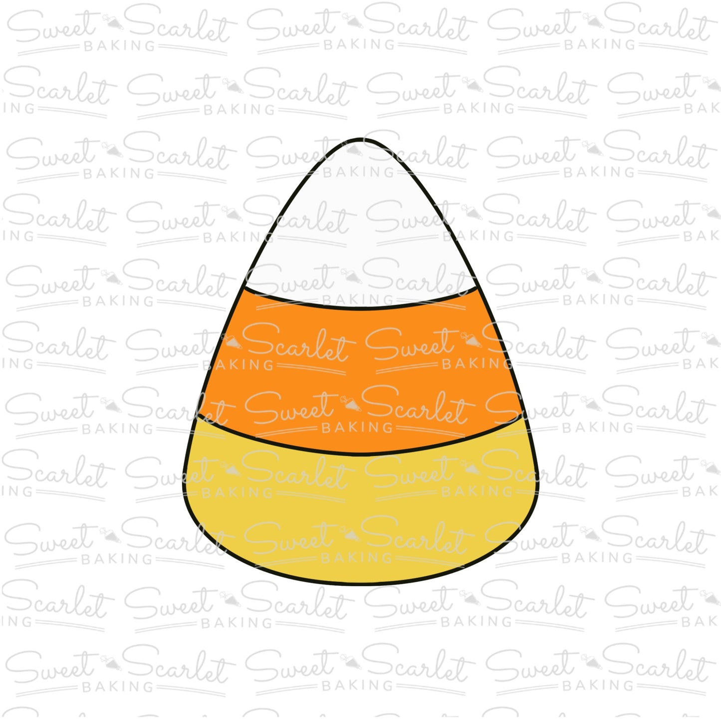 Candy Corn Cookie Cutter