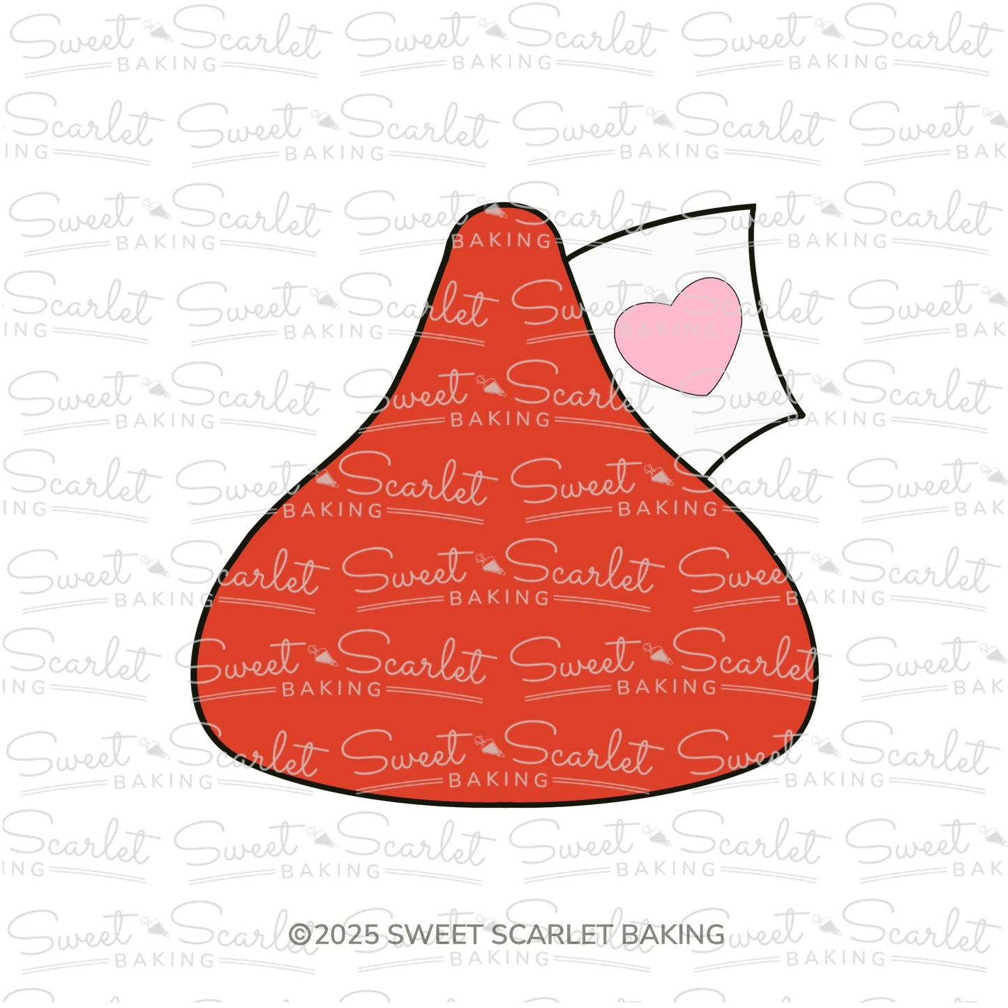 Candy Kiss Cookie Cutter