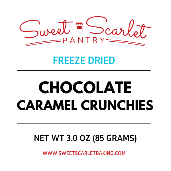 Freeze Dried Chocolate Caramel Crunchies