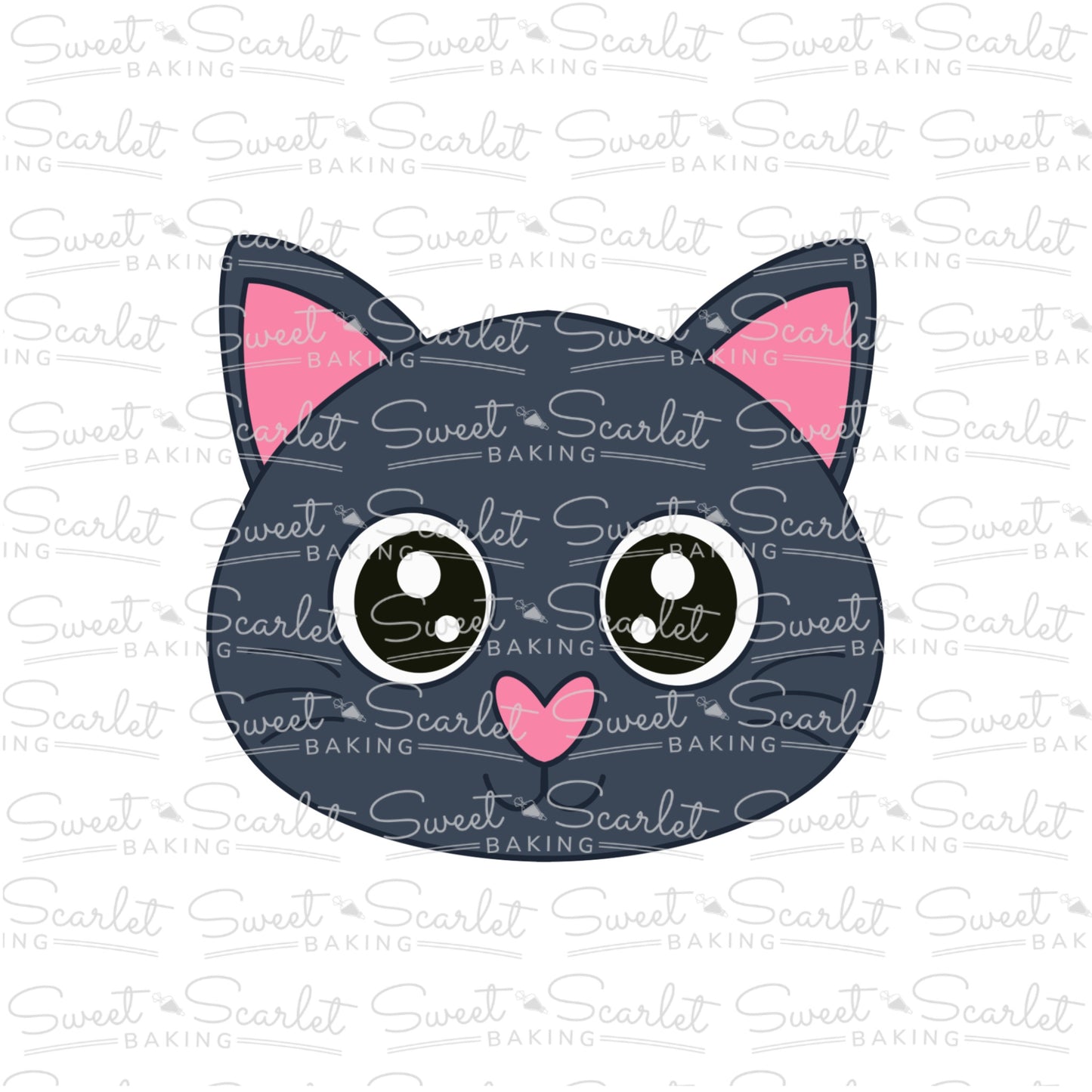 Cat Face Cookie Cutter