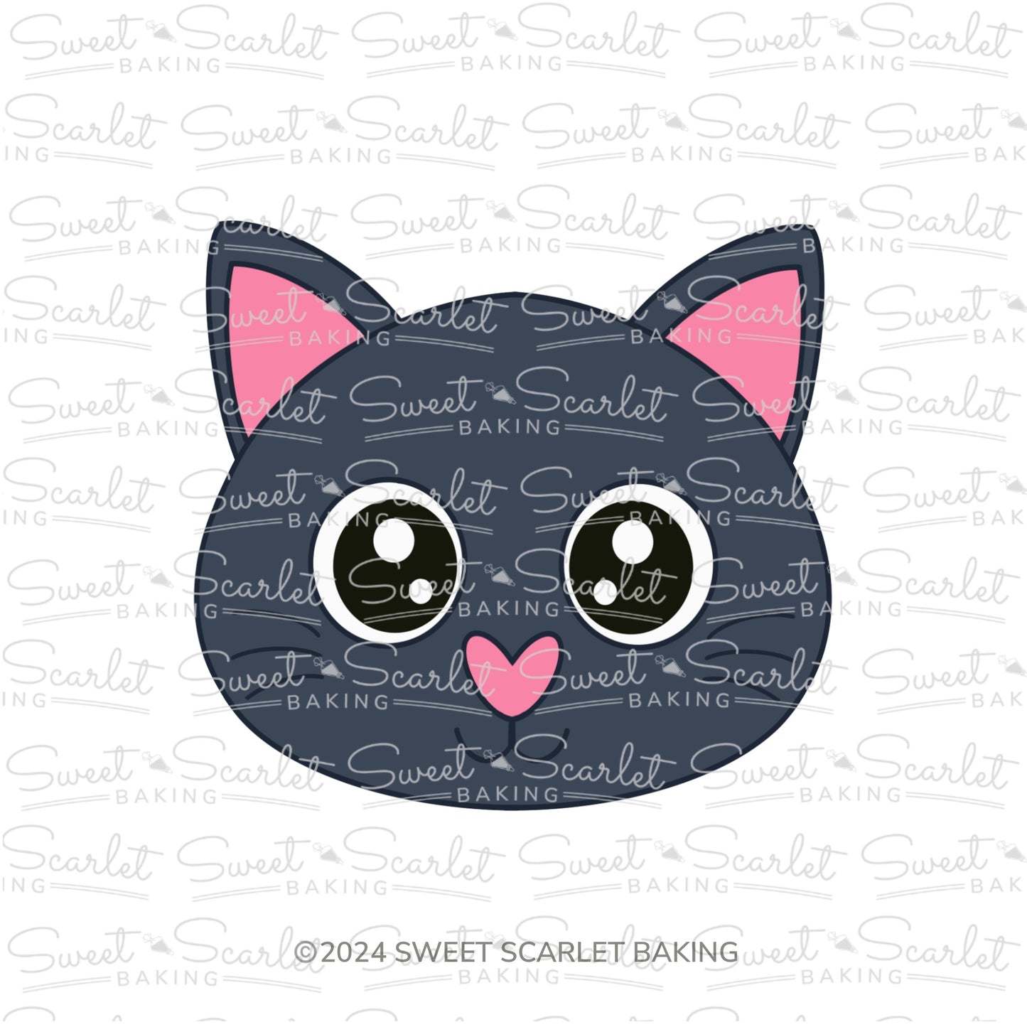 Cat Face Cookie Cutter