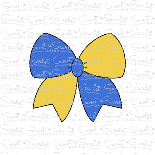 Cheerleader Bow Cookie Cutter