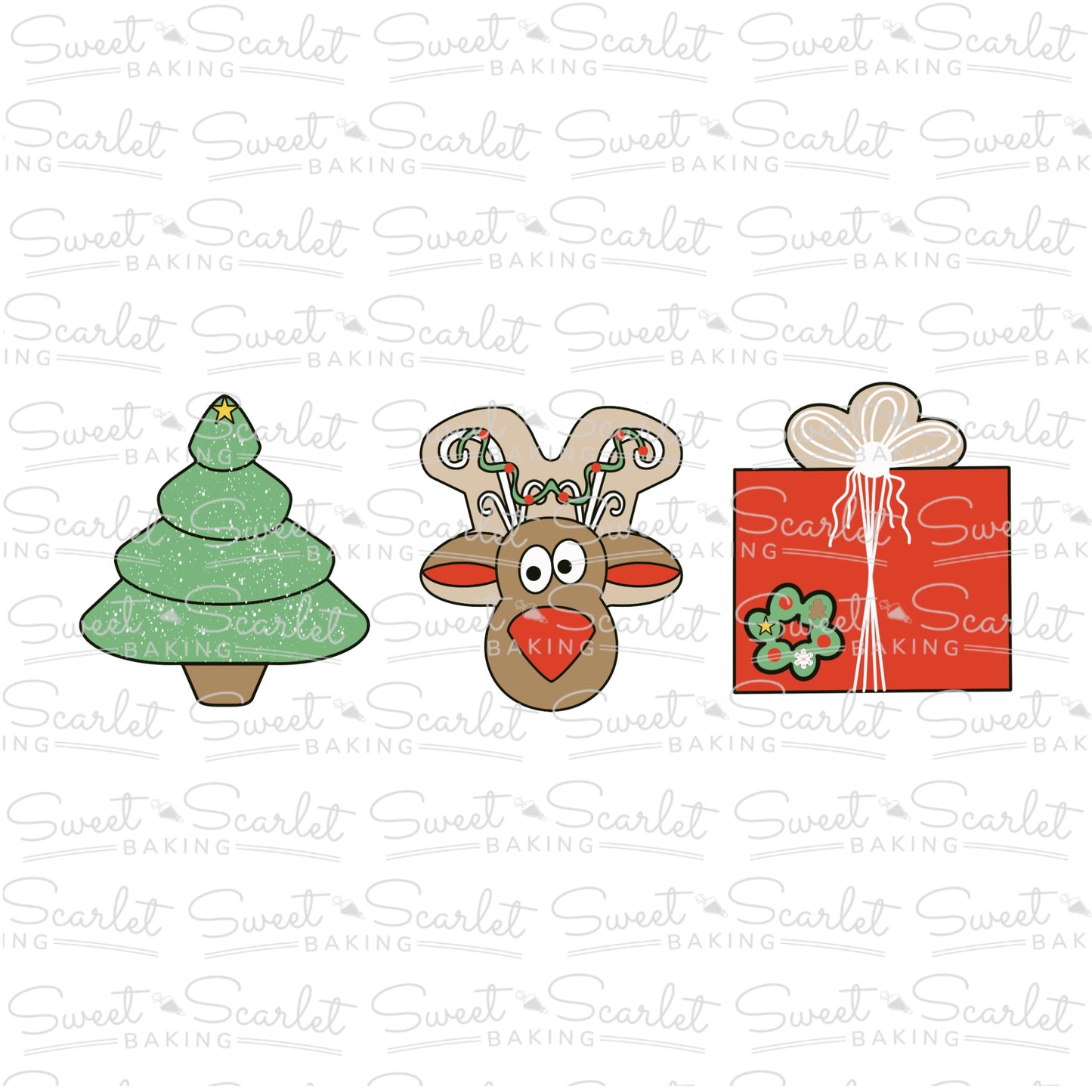 Christmas Kit Cookie Cutter Set