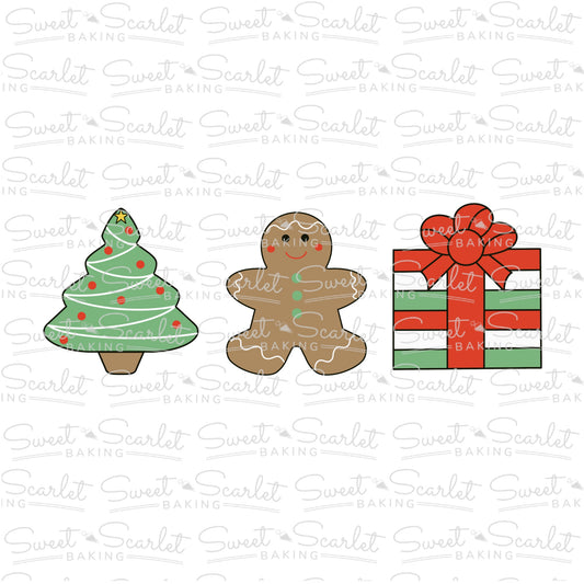 Christmas Kit Cookie Cutter Set
