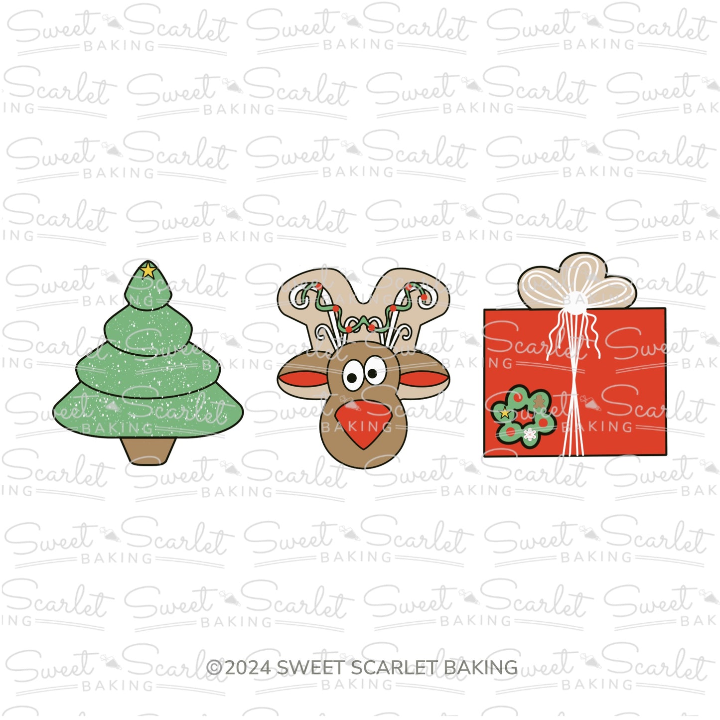 Christmas Kit Cookie Cutter Set