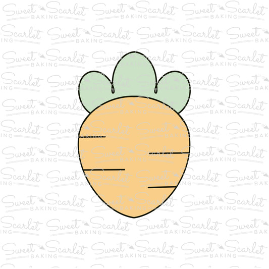 Chubby Carrot Cookie Cutter