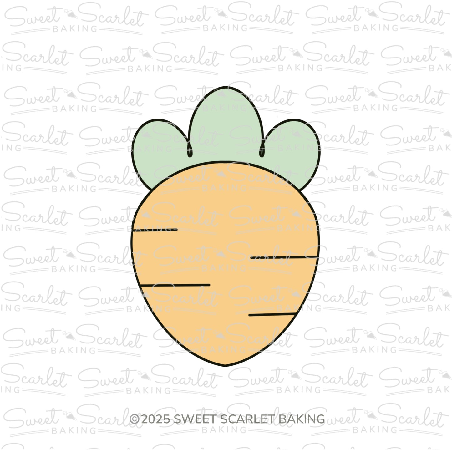 Chubby Carrot Cookie Cutter