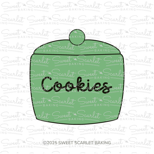 Chubby Cookie Jar Cookie Cutter