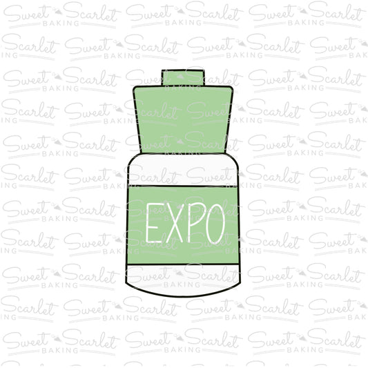 Chubby Marker Cookie Cutter