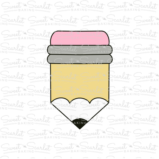 Chubby Pencil Cookie Cutter