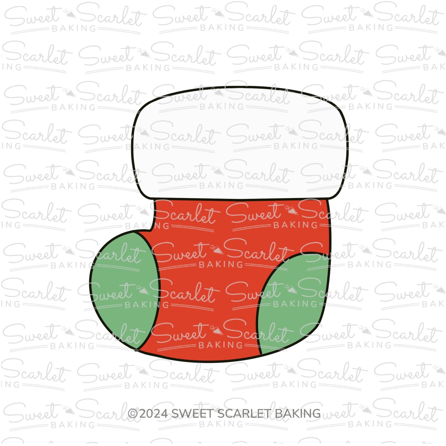 Chubby Stocking Cookie Cutter