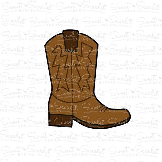 Cowboy Boot Cookie Cutter