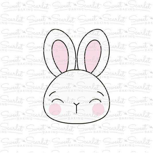 Easter Bunny Face Cookie Cutter