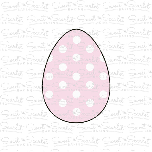 Easter Egg Cookie Cutter