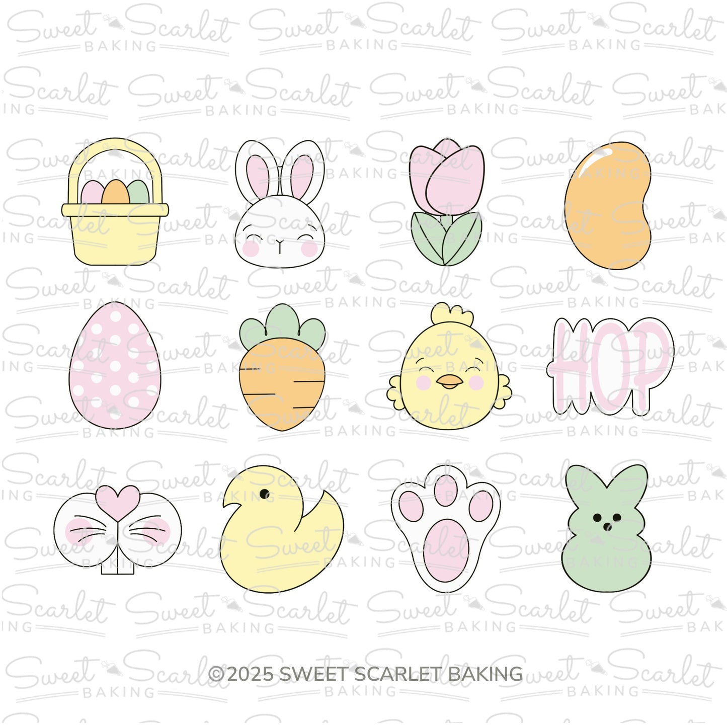 Easter Minis Cookie Cutter Set