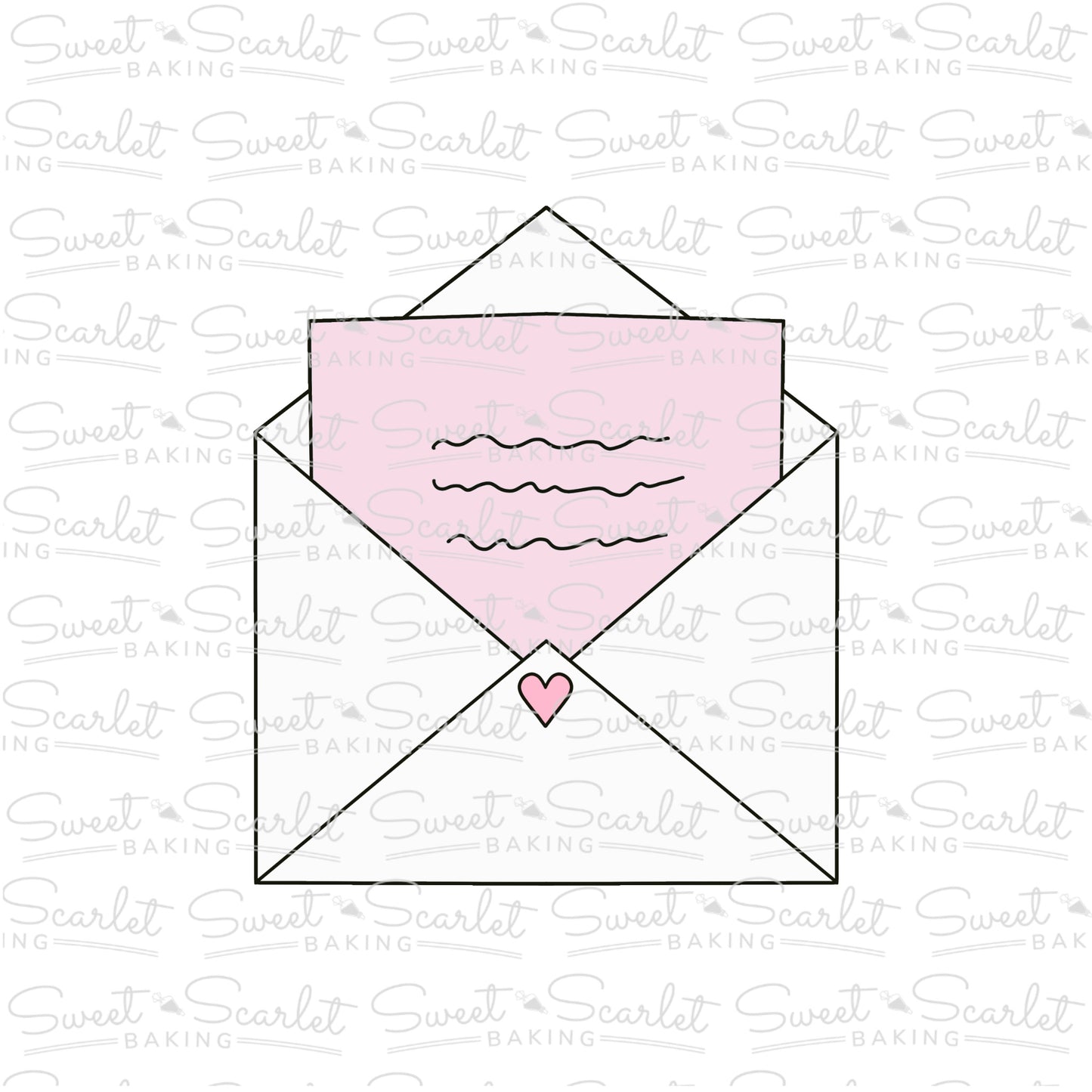 Love Letter Cookie Cutter Set