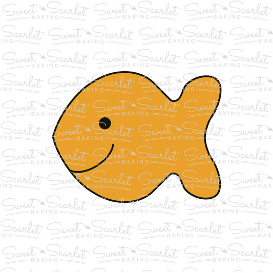 Fish Cracker Cookie Cutter