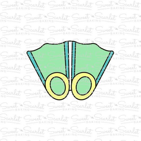 Flippers Cookie Cutter
