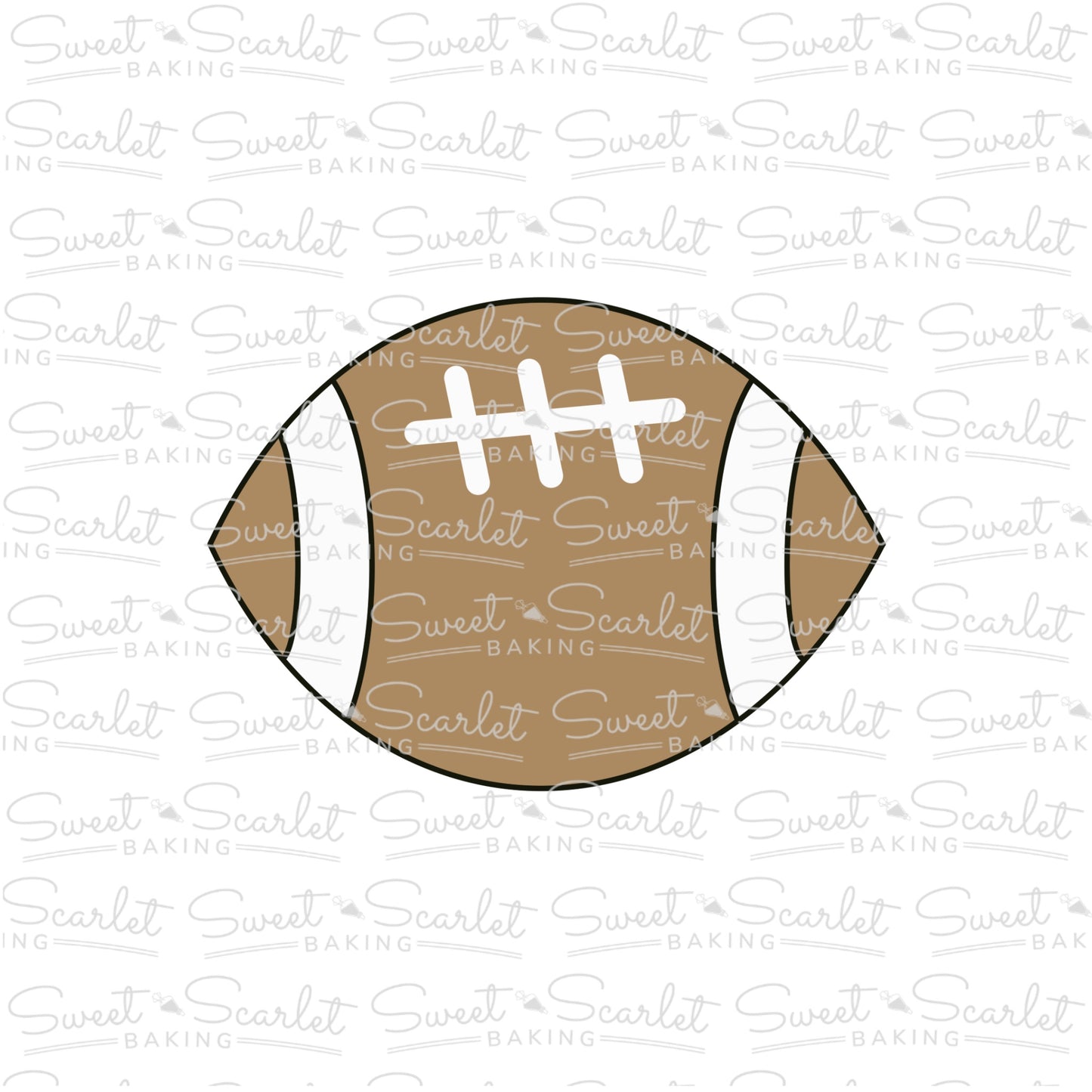 Football Player Cookie Cutter Quad Set