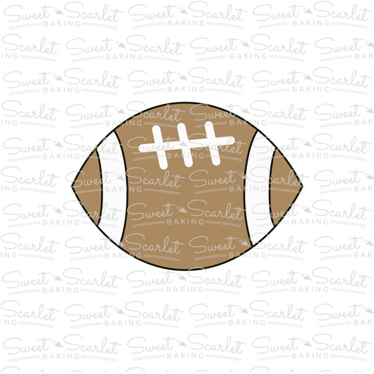 Football Cookie Cutter