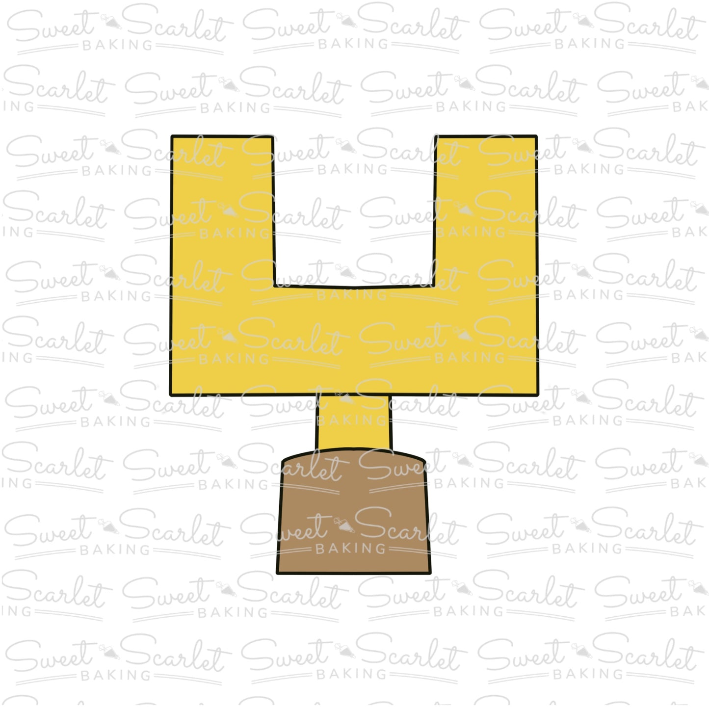 Football Player Cookie Cutter Quad Set