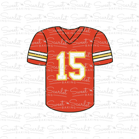 Football Jersey Cookie Cutter