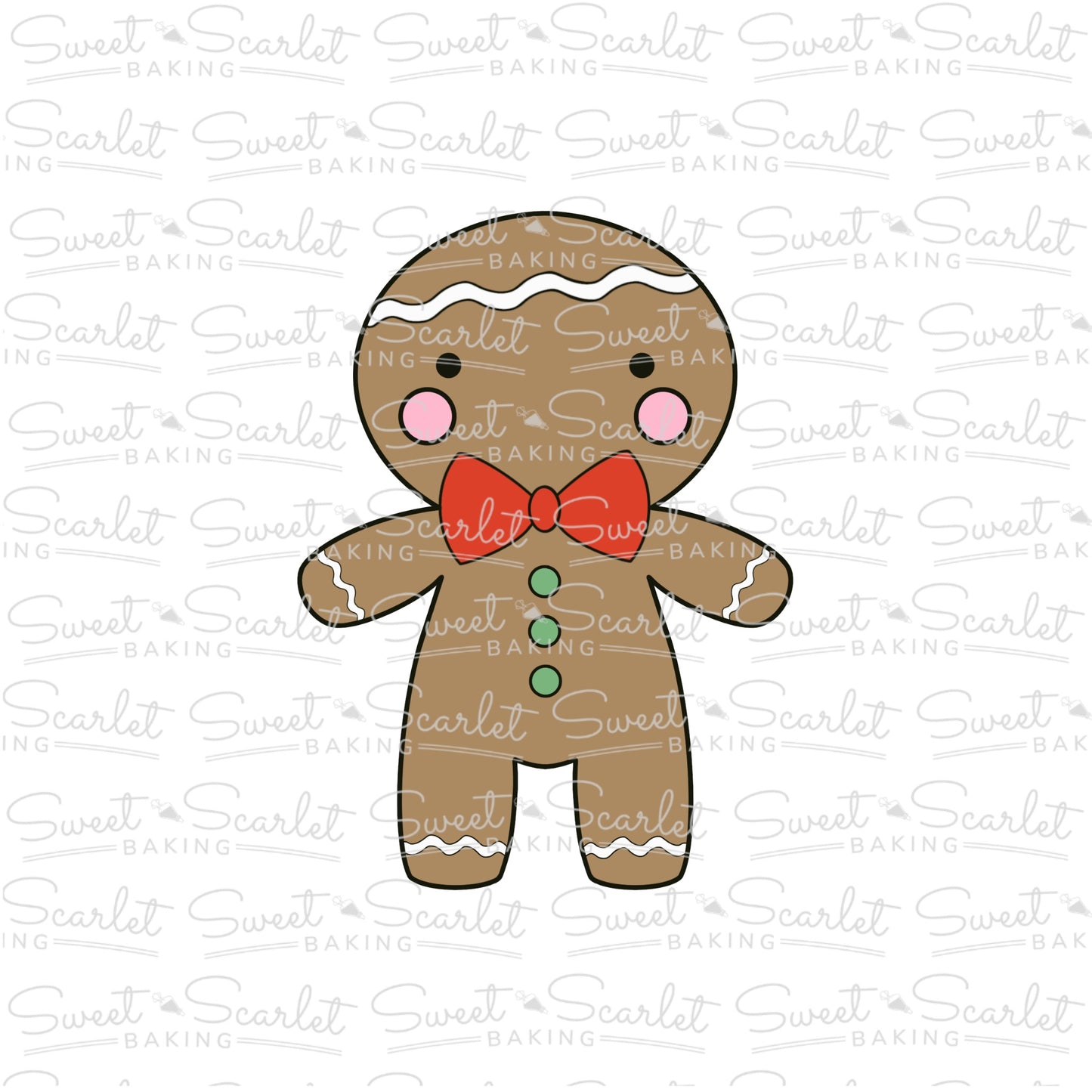 Gingerbread Boy Cookie Cutter