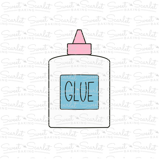 Glue Bottle Cookie Cutter
