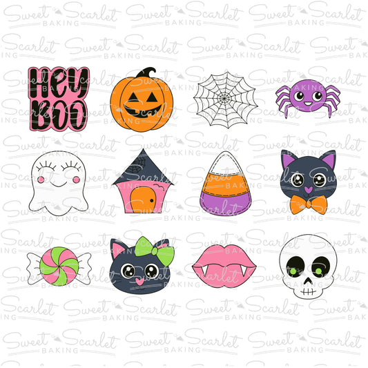 Halloween Minis Cookie Cutter Set
