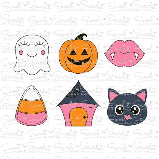 Haunted Halloween Cookie Cutter Set