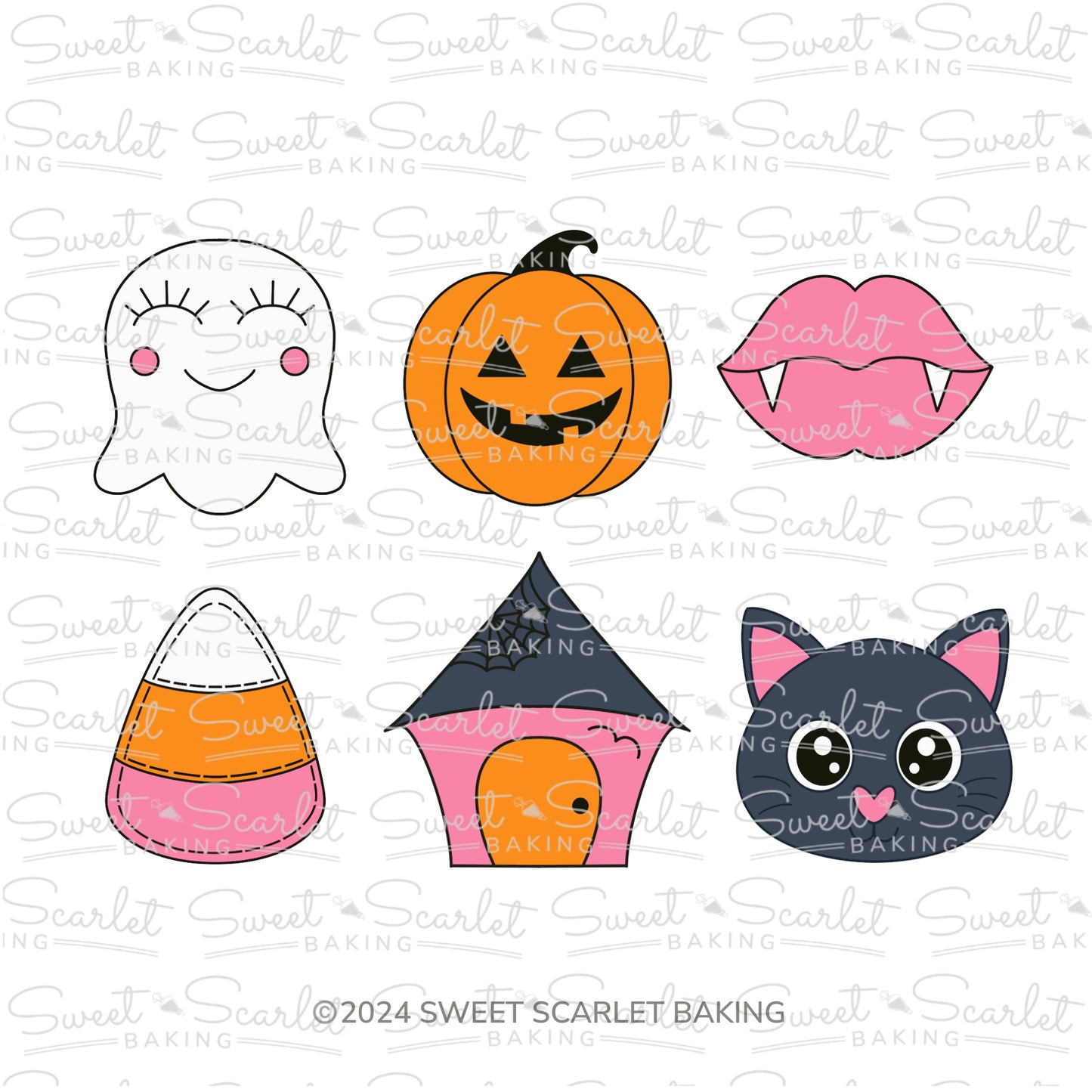 Haunted Halloween Cookie Cutter Set
