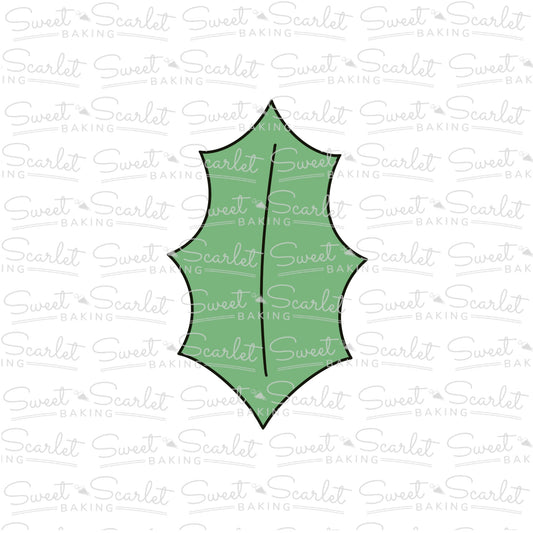 Holly Leaf Cookie Cutter
