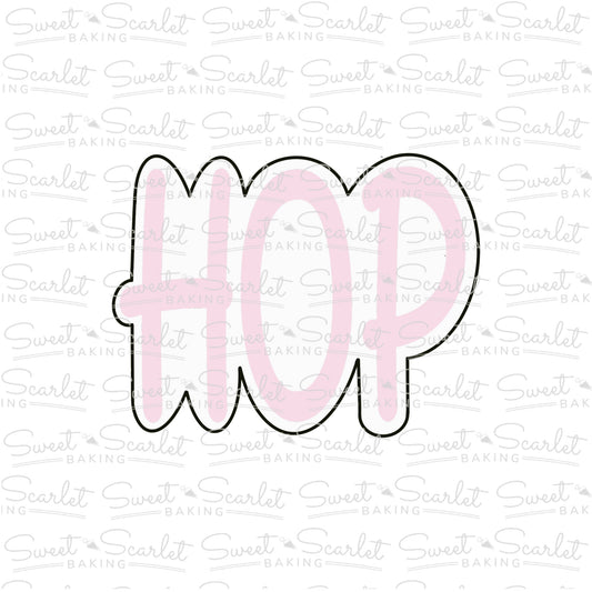 Hop Plaque Cookie Cutter