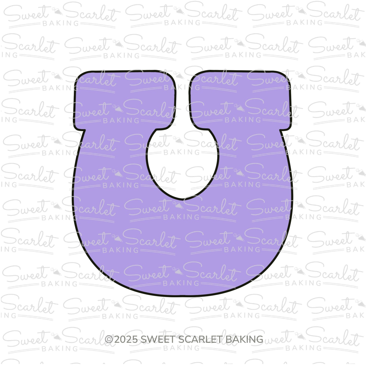 Horseshoe Charm Cookie Cutter
