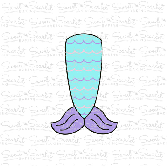 Mermaid Tail Cookie Cutter
