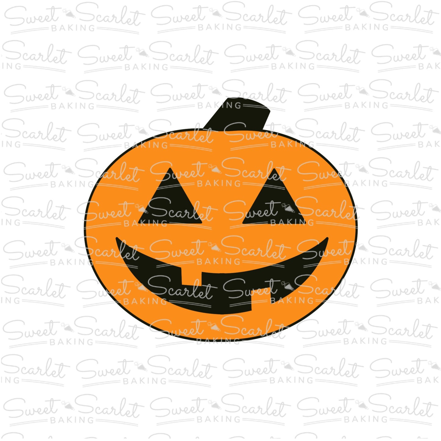Oval Jack O Lantern Cookie Cutter