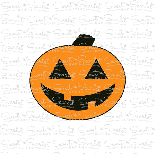 Oval Jack O Lantern Cookie Cutter