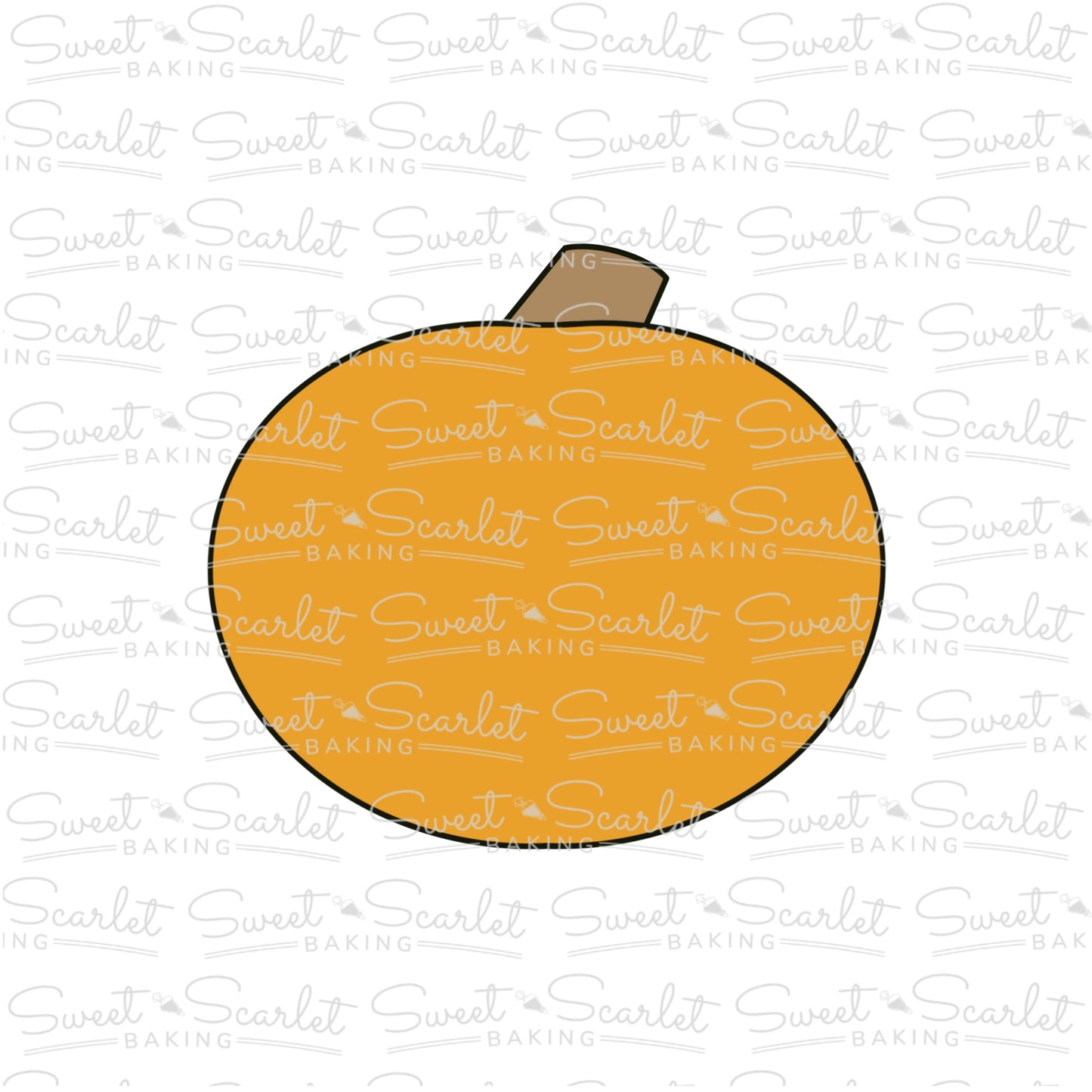 Oval Jack O Lantern Cookie Cutter