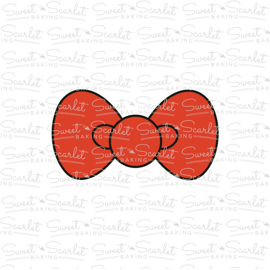 Kitty Bow Cookie Cutter
