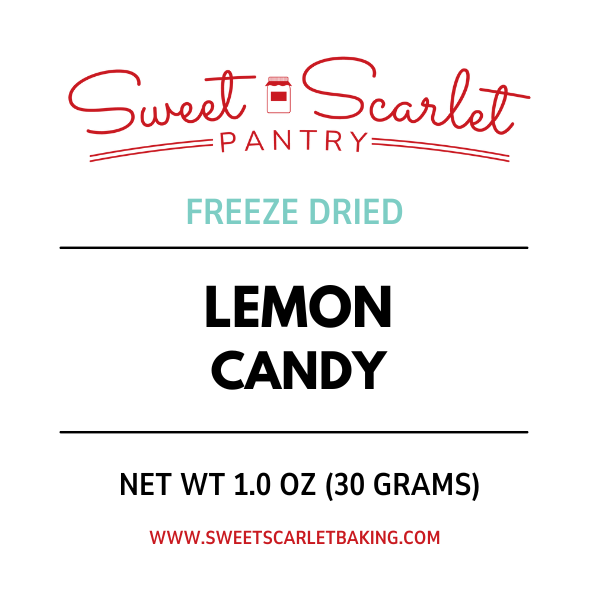 Freeze Dried Lemon Candy