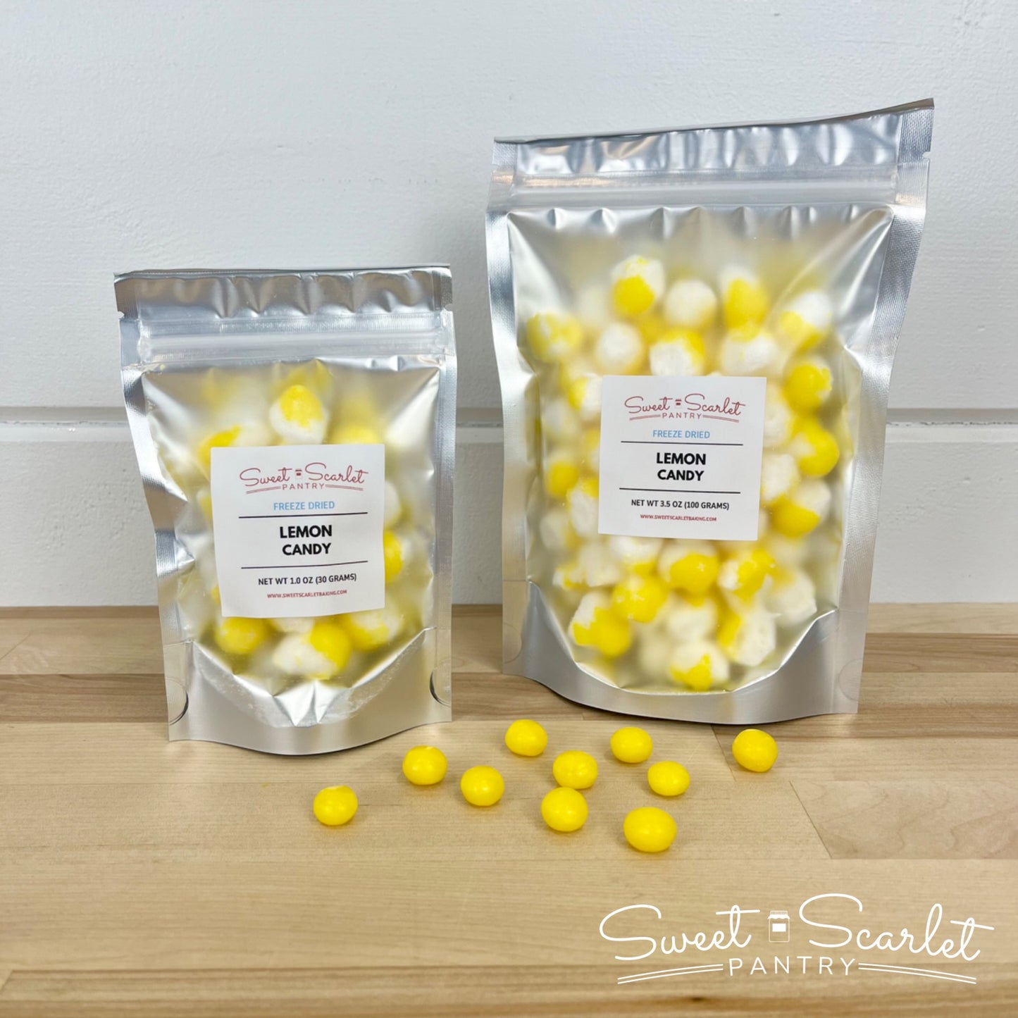 Freeze Dried Lemon Candy