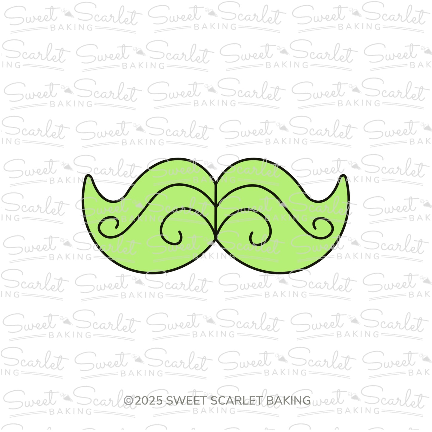 Leprechaun Mustache Cookie Cutter