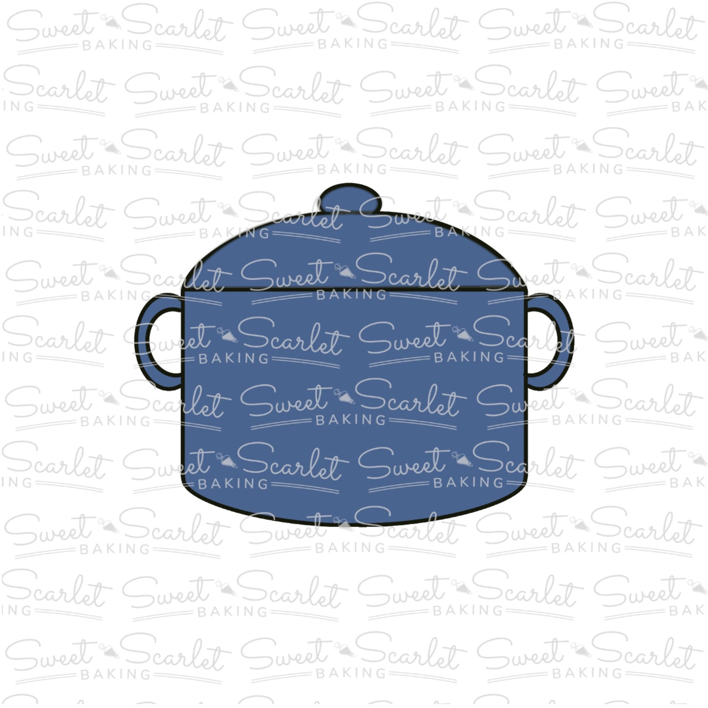 Pot with Lid Cookie Cutter